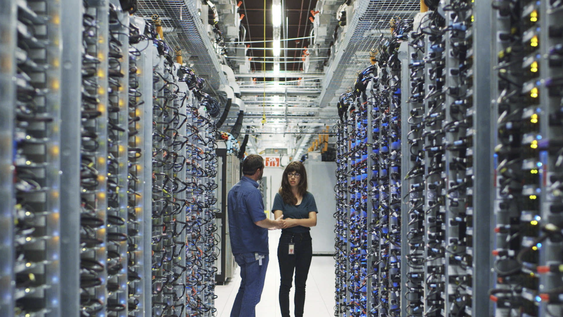Data center por dentro. Data center por dentro.