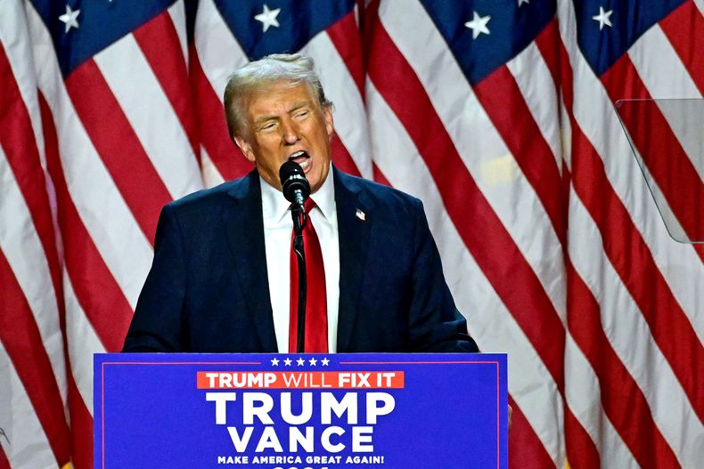 Donald Trump, electo presidente estadounidense