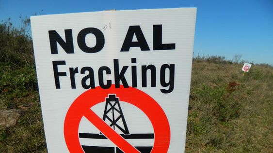 Protesta contra el fracking