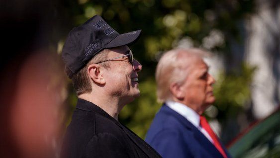 Elon Musk y Donald Trump en la Casa Blanca, 11 de marzo de 2025 Elon Musk y Donald Trump en la Casa Blanca, 11 de marzo de 2025