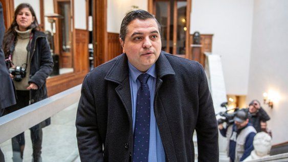 Luis Calabria en el Directorio del Partido Nacional.