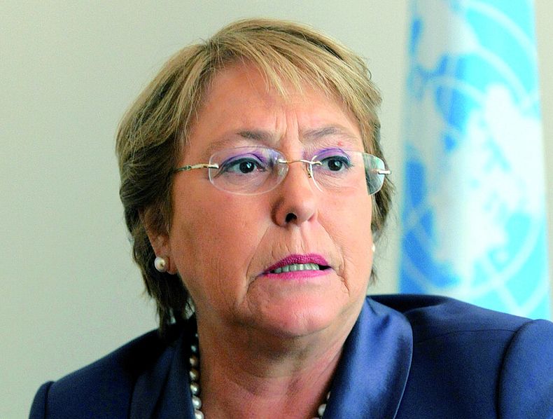 Michelle Bachelet.