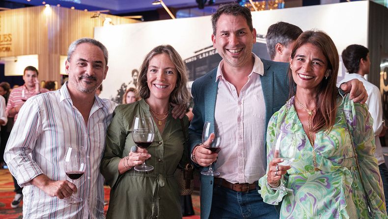 Rodrigo Muñoz, Ana Laura Franco, Fernando Errico y Yanira da Silva