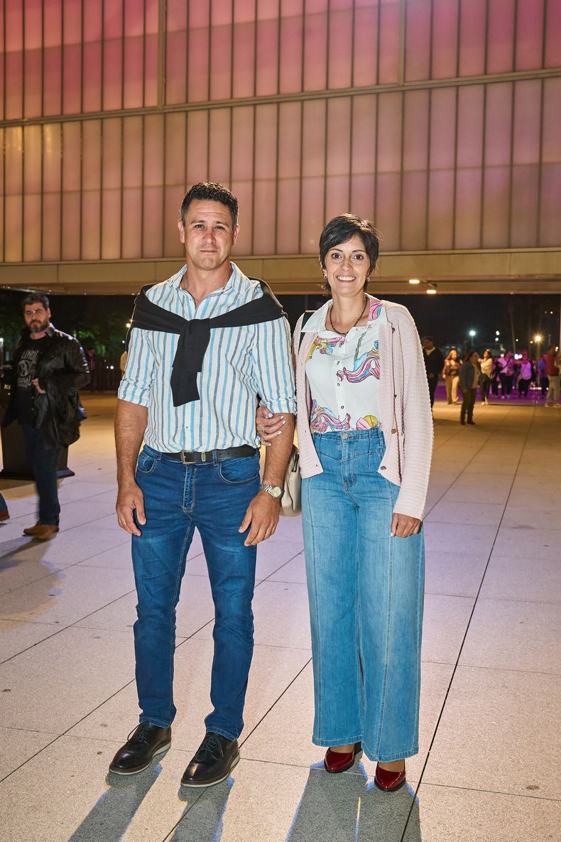 Martín Matteo y Alexandra de León.