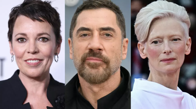 Entre ellos, Olivia Colman, Javier Bardem o Tilda Swinton.