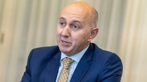 Paolo Verizzi durante la entrevista con Búsqueda.