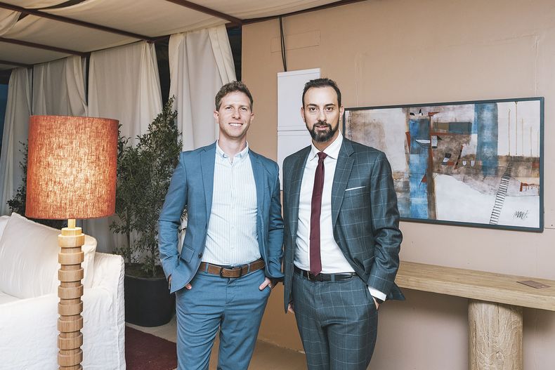 De Grupo IRSA: Diego Klecki y Ezequiel Herszage.