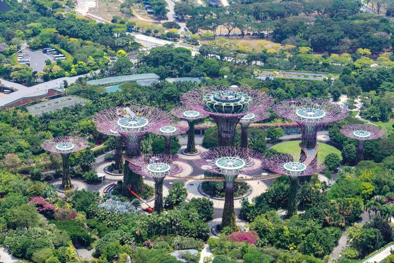 Gardens by the Bay, en Singapur