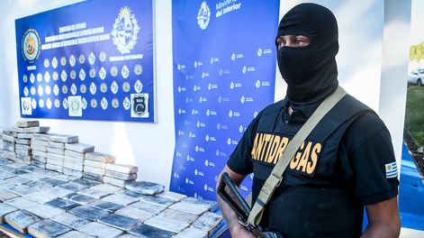 El narcotráfico sigue siendo “la principal amenaza” para el sistema. Foto: Javier Calvelo / adhocFOTOS