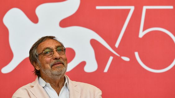 Luis Brandoni durante la presentación de Mi obra maestra en el Festival de Venecia.