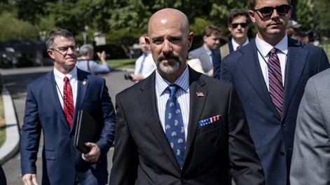 Terrance Cole, jefe de la DEA, durante una visita en agosto del año pasado a la Casa Blanca. Terrance Cole, jefe de la DEA, durante una visita en agosto del año pasado a la Casa Blanca.