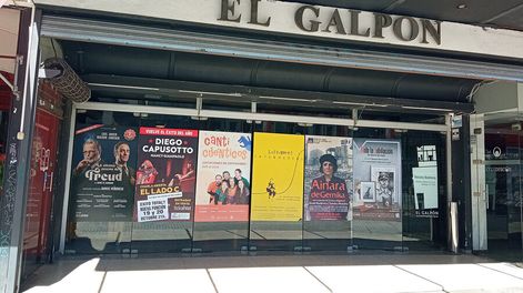 Búsqueda | Fachada del Teatro el Galpón. Foto: El Galpón