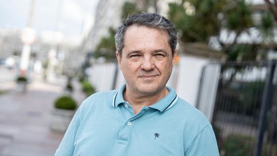 Roque García, candidato a intendente de Montevideo por la Coalición Republicana en representación de Cabildo Abierto Roque García, candidato a intendente de Montevideo por la Coalición Republicana en representación de Cabildo Abierto