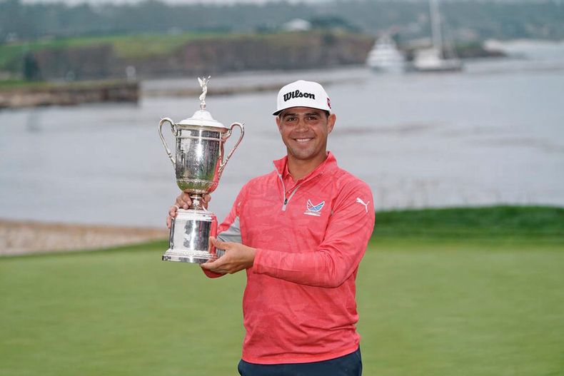 imagen de El estadounidense Gary Woodland obtuvo el primer Major de su carrera al ganar el Abierto de Estados Unidos en Pebble Beach