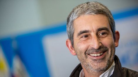 Pablo Caggiani, designado titular del Codicen, tras un encuentro público en la sede de la ANEP a mediados de 2022