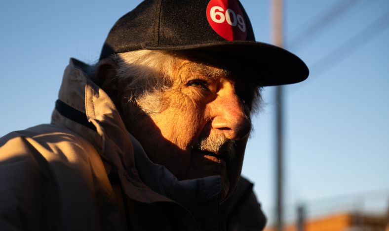 José Mujica después de votar en las elecciones internas
