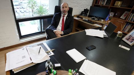 El ministro Eduardo Sanguinetti