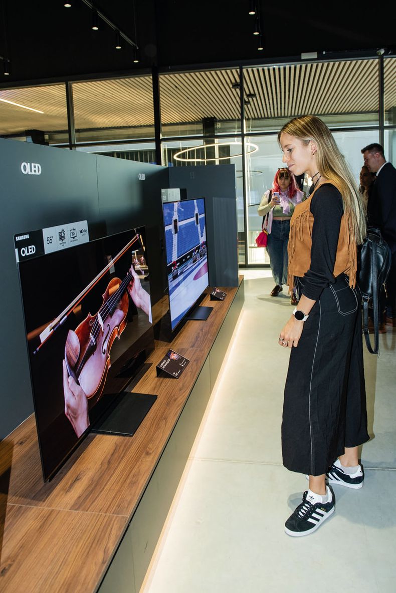 Clarisse Bermúdez, embajadora de Samsung