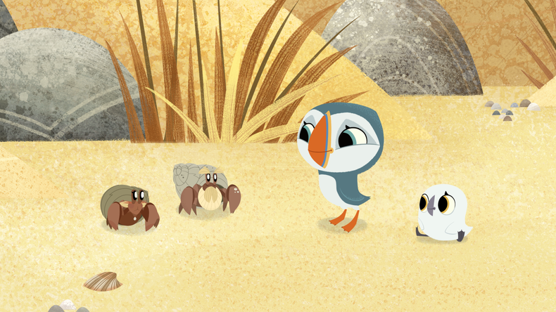 Puffin Rock, disponible en Netflix.