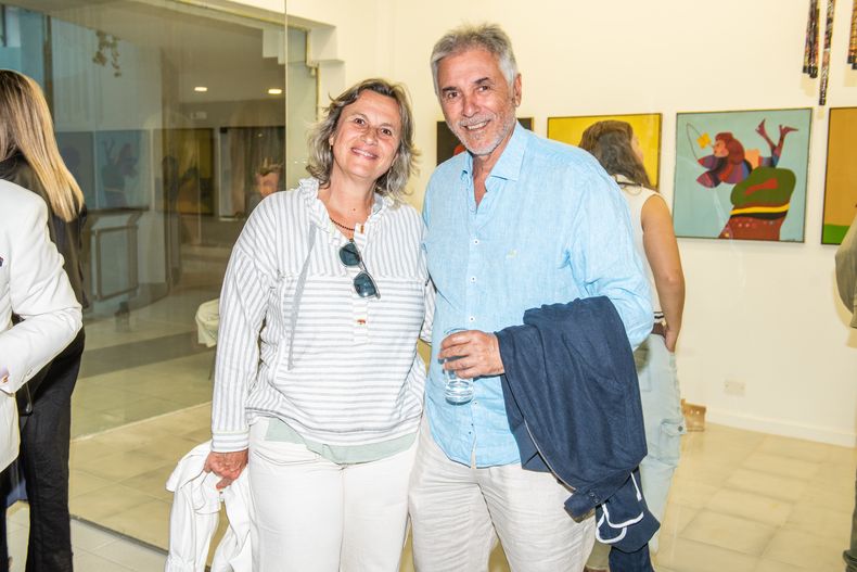 Adriana Ruggeri y Henry Abreu.&nbsp;