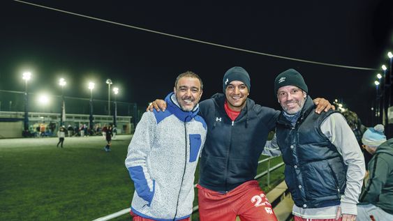 De La Coloña FC: Chino Recoba, Diego Polenta y Tony Pacheco De La Coloña FC: Chino Recoba, Diego Polenta y Tony Pacheco