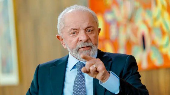 Luiz Inácio Lula da Silva, durante una entrevista en el Palacio de Alvorada