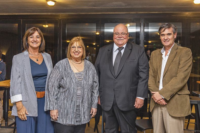 Integrantes de la Dirección Técnica de SEMM: Virginia Galeano, María del Carmen Camacho, Escipión Prósper y Enrique Buccino