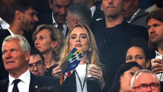 Adele en la Eurocopa.