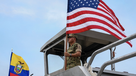 Militares de Estados Unidos en la en Ecuador.