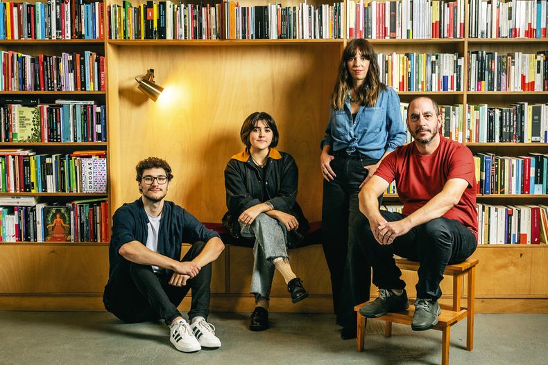 Emanuel Bremermann, Tamara Silva, Carolina Bello y Javier Schurman