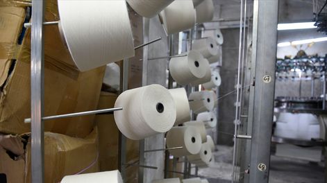 Una industria textil en el Parque Tecnológico Industrial del Cerro.