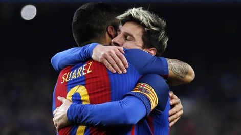 imagen de La crucial mano de Messi en la renovación de Barcelona a Luis Suárez