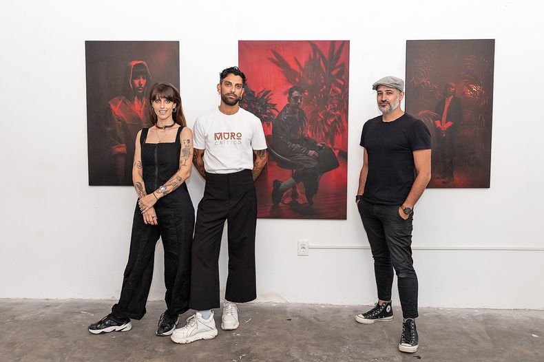 Cecilia Gervaso Ortiz, Camilo Theic Núñez y Darío Invernizzi