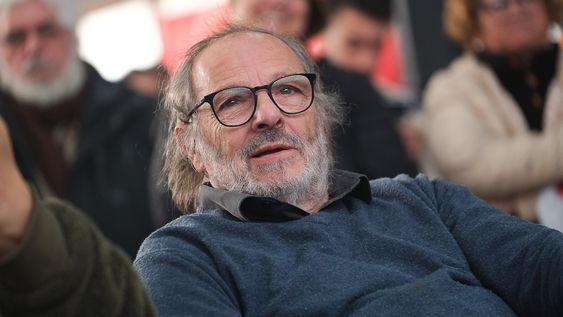 Daniel Olesker, durante un acto de la fórmula presidencial del Frente Amplio en el Club Pinamar de Canelones. Daniel Olesker, durante un acto de la fórmula presidencial del Frente Amplio en el Club Pinamar de Canelones.