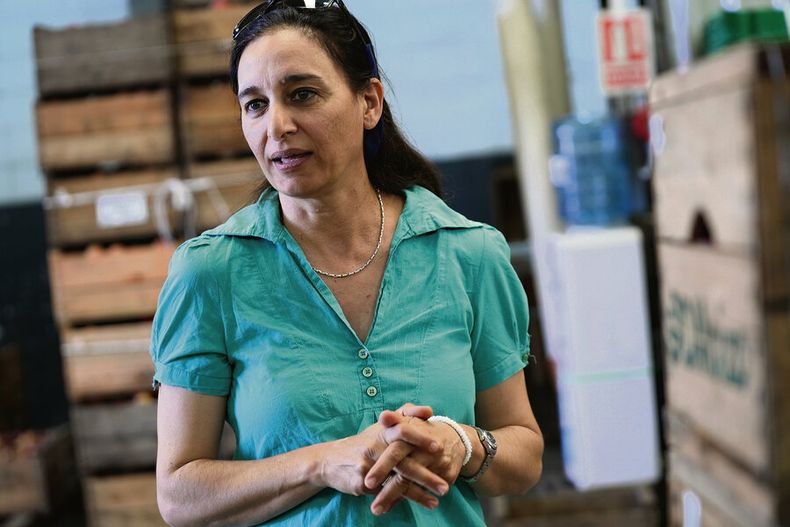 Grisel Moizo, en su empresa de origen familiar. Foto: Javier Calvelo / adhocFOTOS