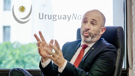 El ministro de Turismo, Eduardo Sanguinetti&nbsp;