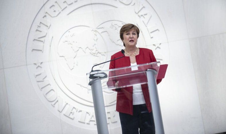 La directora gerenta del FMI, Kristalina Georgieva.