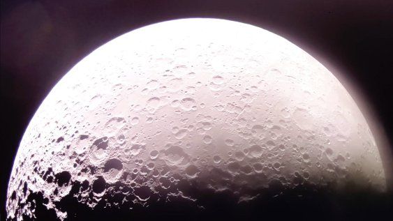Imagen de la Luna desde el Blue Ghost Mission 1 de Firefly Aerospace Imagen de la Luna desde el Blue Ghost Mission 1 de Firefly Aerospace