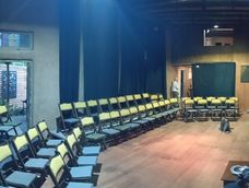 La sala polifuncional de Casa Babilonia. La sala polifuncional de Casa Babilonia.