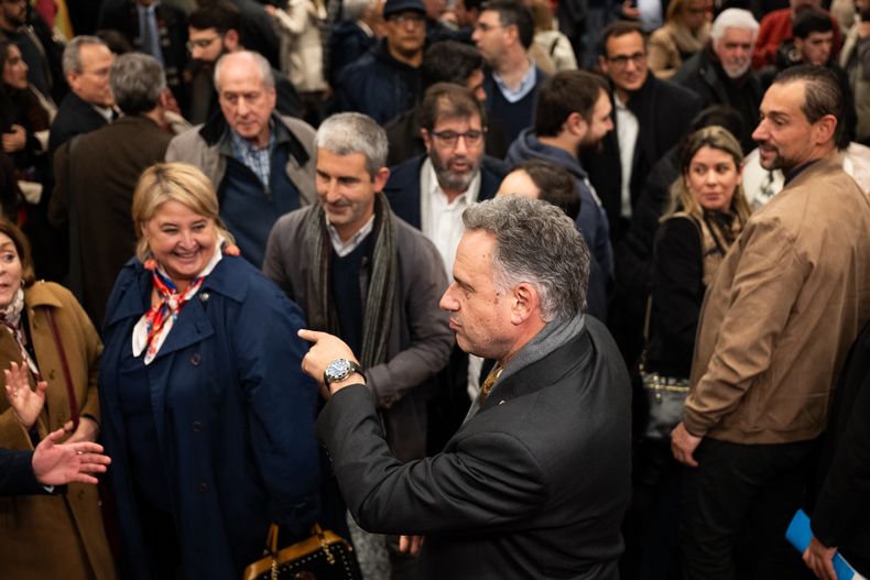 El presidente Yamandú Orsi durante el lanzamiento del Dialogo Social&nbsp;