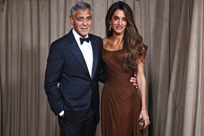 George y Amal Clooney fueron anfitriones de la cuarta edición de los&nbsp;Albie Awards, celebrada por primera vez en el Museo de Historia Natural de Londres.