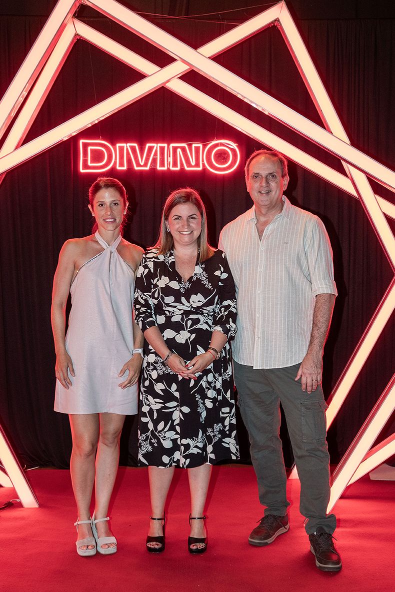 De Divino: gerenta de Marketing Victoria Dutra, gerenta de Planeamiento Lucía Canclini y gerente de Finanzas Federico Herrmann.