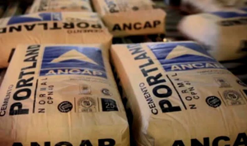 En enero-setiembre Ancap perdió US$ 20,6 millones en el área de cemento y cal