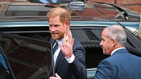 El príncipe Harry debió asistir al Tribunal de Justicia de Inglaterra para comparecer en el proceso contra el Daily Mail. Foto: Justin Tallis, AFP