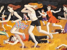 Huyendo del festival Nova, 2023, de Zoya Cherkassky. Foto: Cortesía de la artista Huyendo del festival Nova, 2023, de Zoya Cherkassky. Foto: Cortesía de la artista