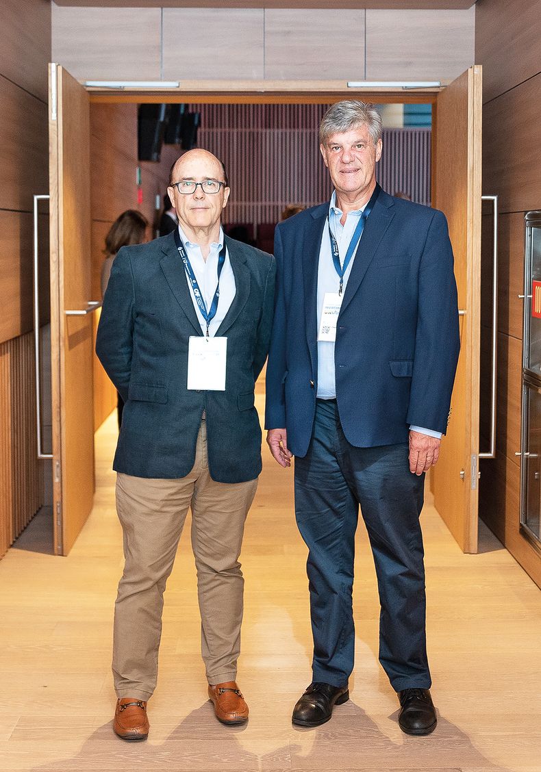 Julio César Lestido y Diego Baldomir