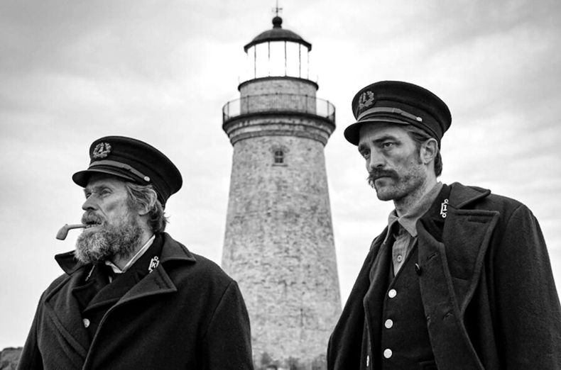 Willem Dafoe, el faro y Robert Pattinson