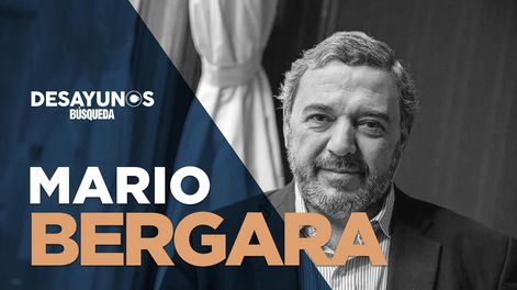 Mario Bergara en los Desayunos Búsqueda