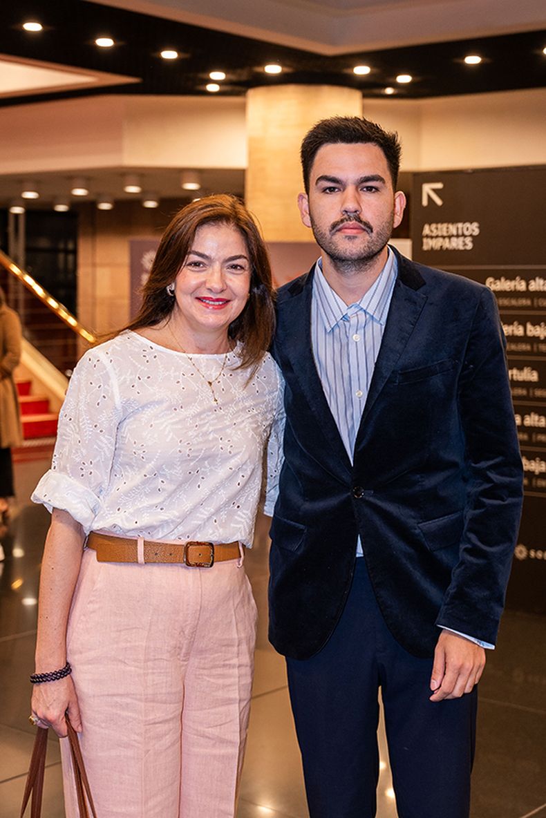Roxana Pallotta y Emanuel dos Santos.