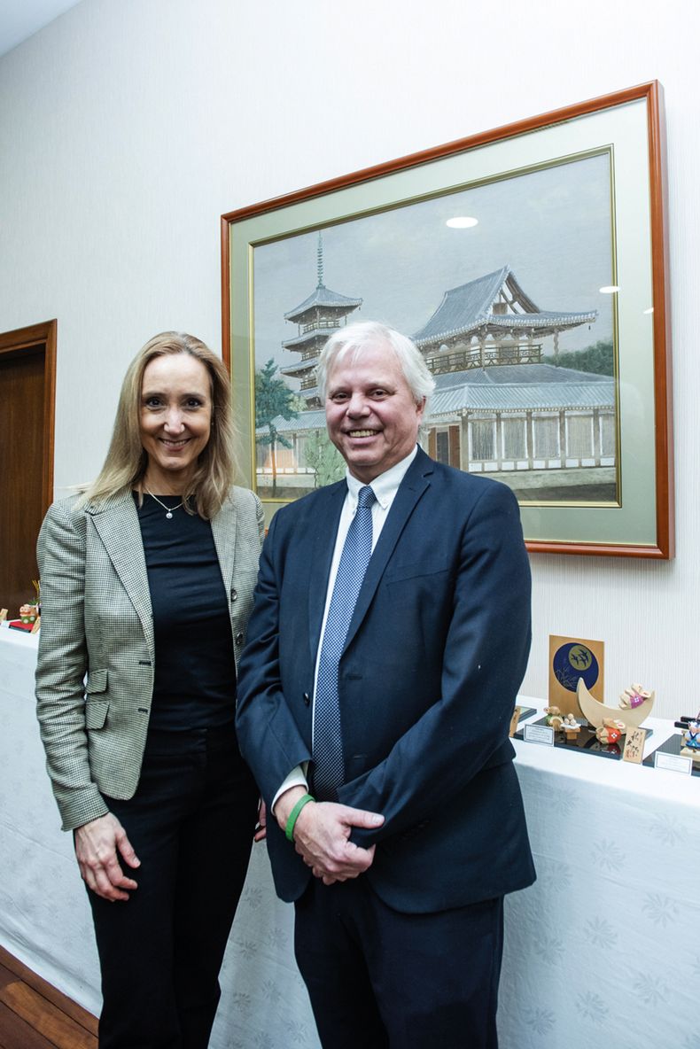 Bárbara Mainzer y Raúl Batlle